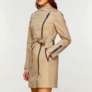 MACKAGE ESTELA SAND S - LADIES TRENCH COAT - NWT (OLD LOGO)